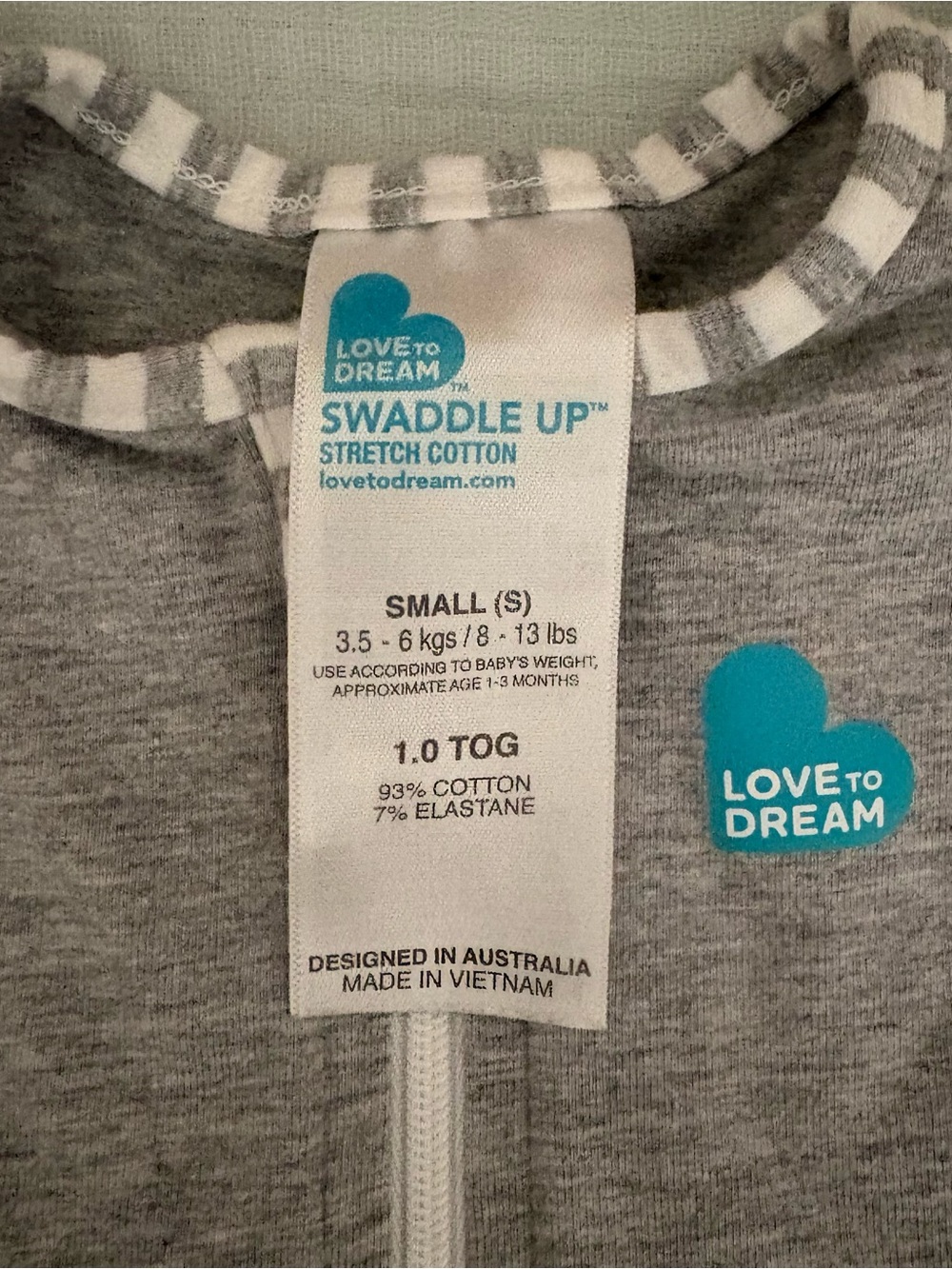 Love to Dream Swaddle Up sleep sack - Picture 2 of 2